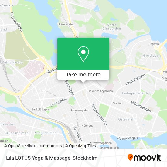 Lila LOTUS Yoga & Massage map