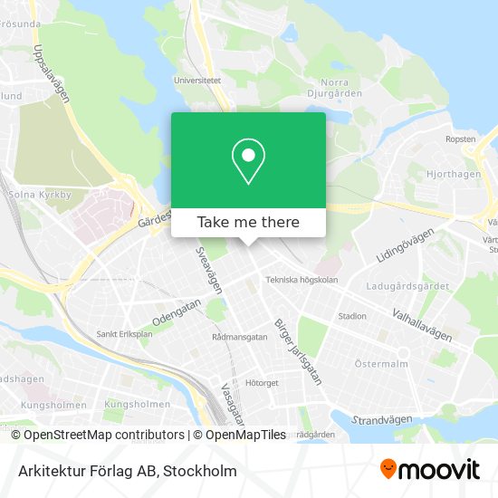 Arkitektur Förlag AB map