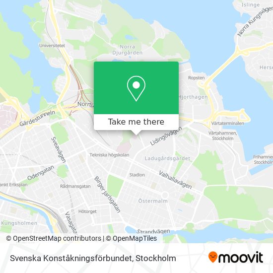 Svenska Konståkningsförbundet map