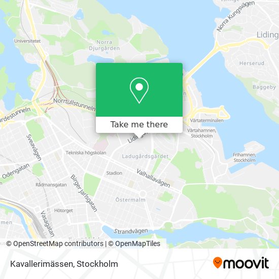 Kavallerimässen map