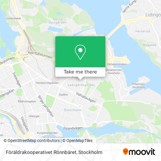 Föräldrakooperativet Rönnbäret map