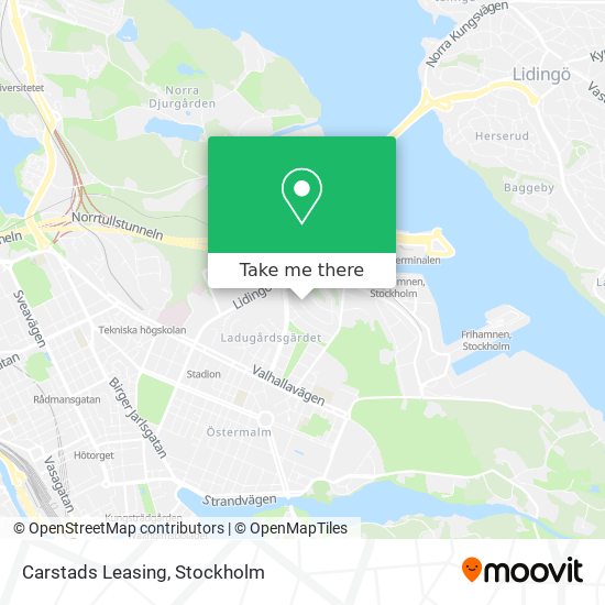 Carstads Leasing map