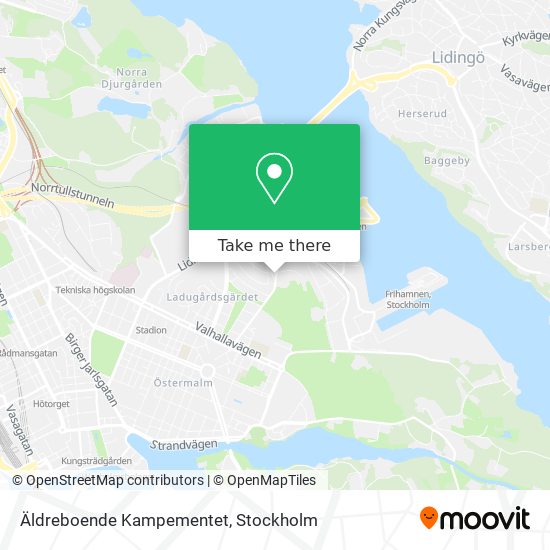 Äldreboende Kampementet map