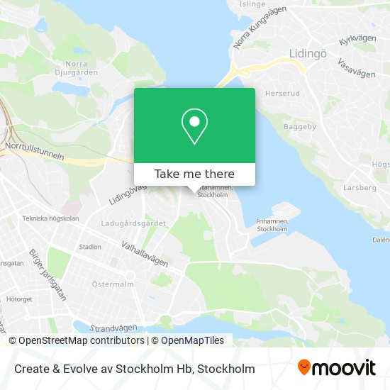 Create & Evolve av Stockholm Hb map