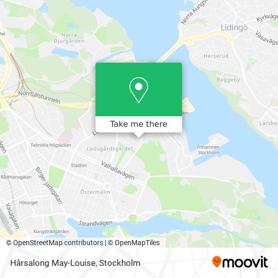 Hårsalong May-Louise map