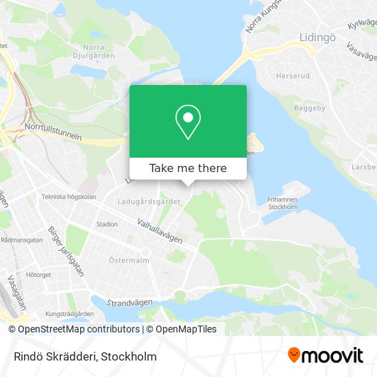 Rindö Skrädderi map