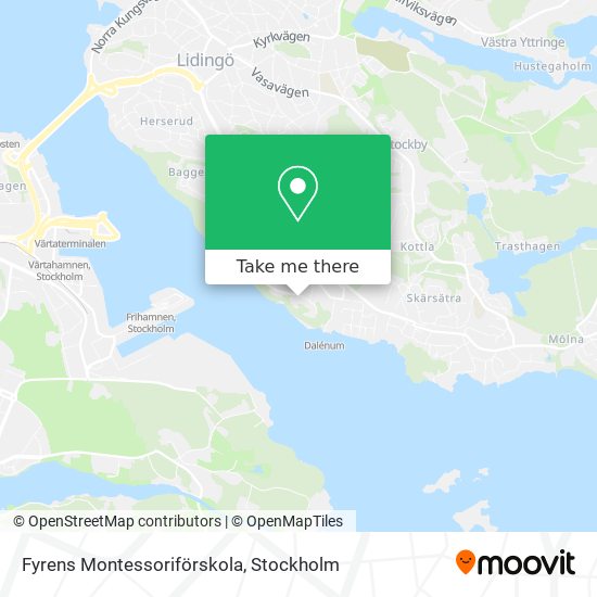 Fyrens Montessoriförskola map