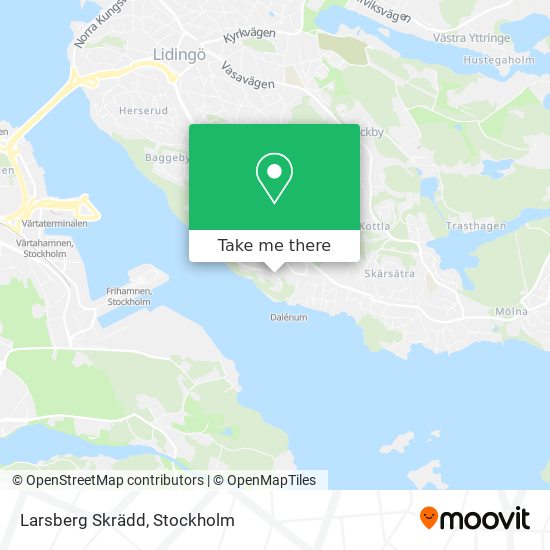 Larsberg Skrädd map