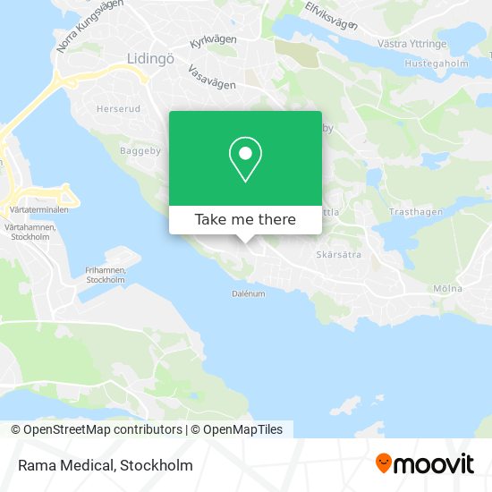 Rama Medical map