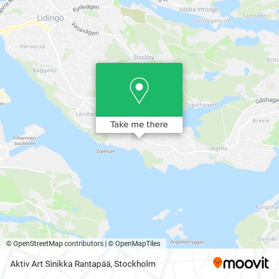 Aktiv Art Sinikka Rantapää map