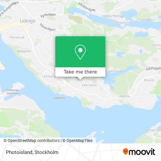 Photoisland map