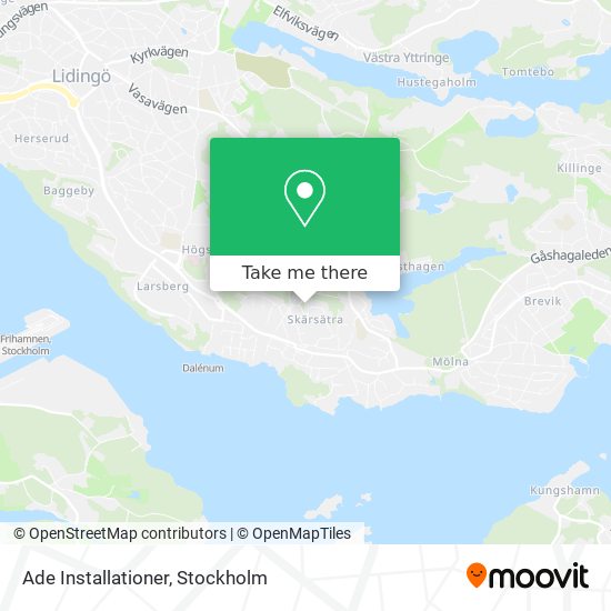 Ade Installationer map