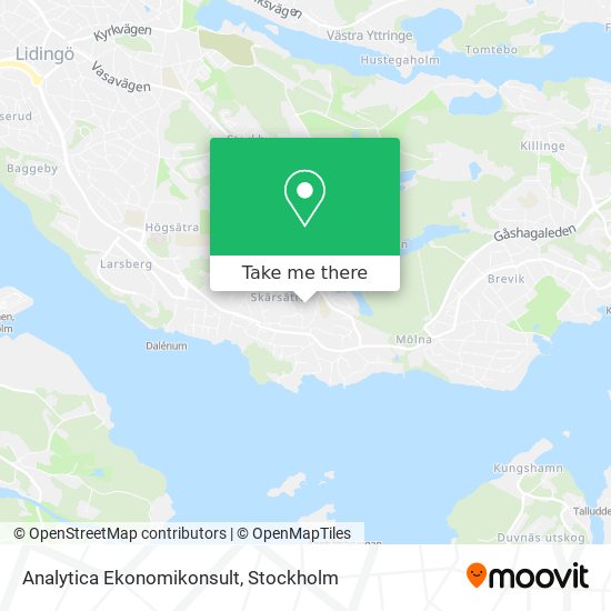 Analytica Ekonomikonsult map