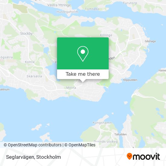 Seglarvägen map