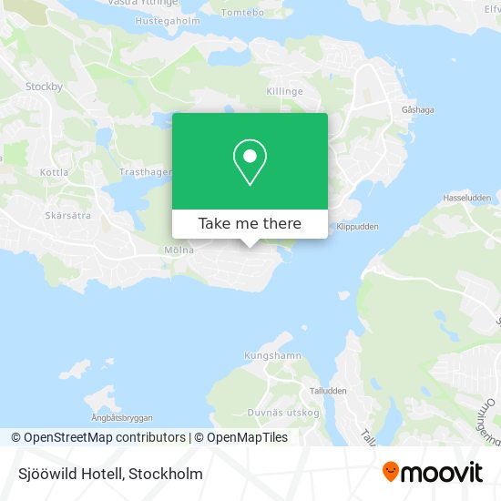 Sjööwild Hotell map