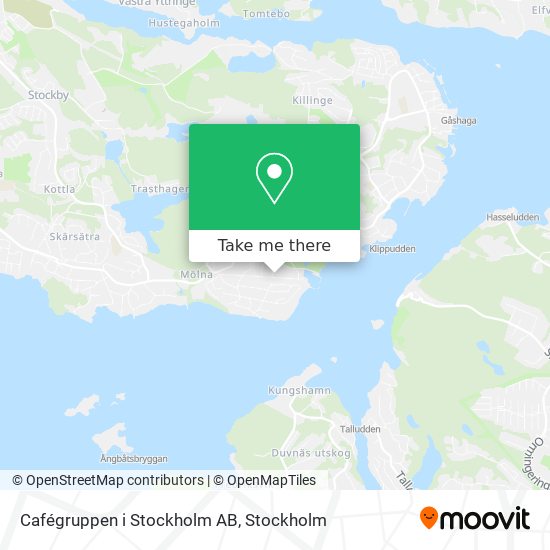 Cafégruppen i Stockholm AB map