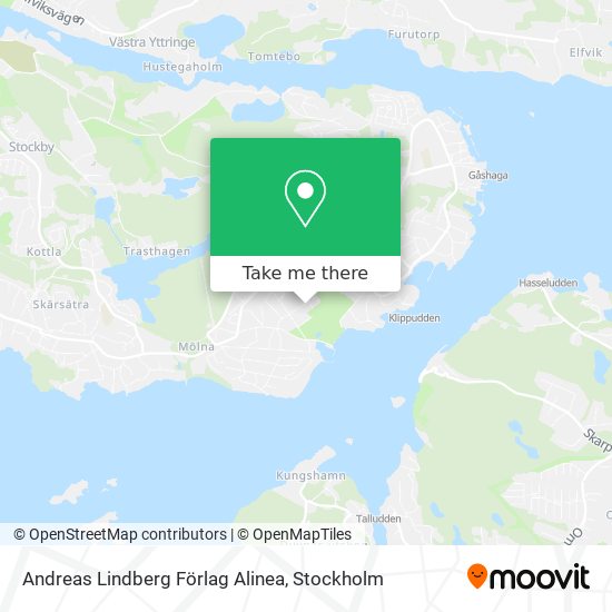 Andreas Lindberg Förlag Alinea map