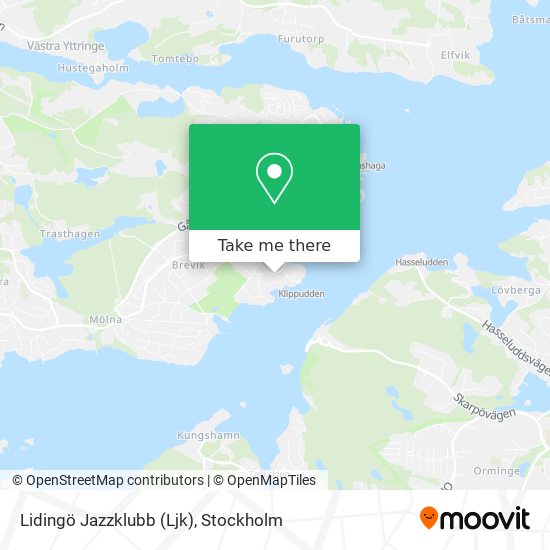 Lidingö Jazzklubb (Ljk) map