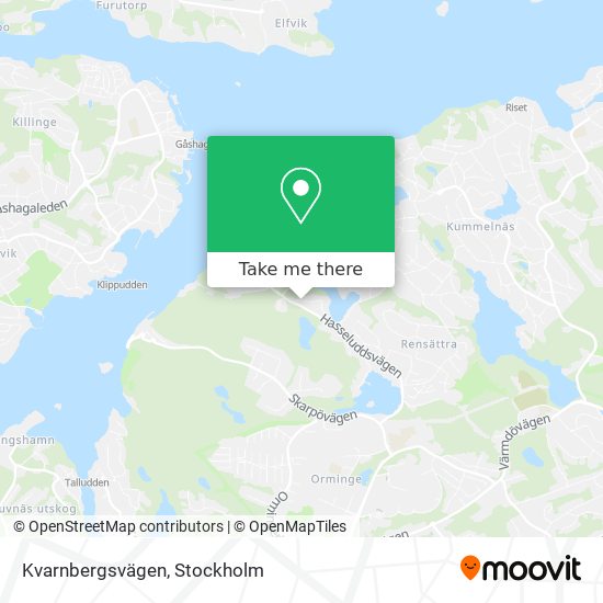 Kvarnbergsvägen map