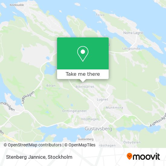 Stenberg Jannice map