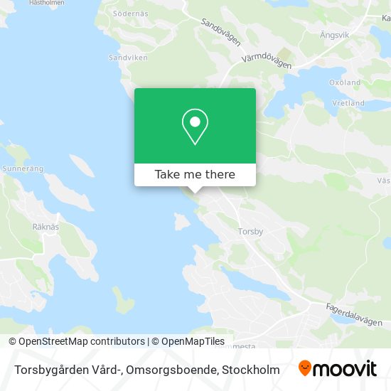 Torsbygården Vård-, Omsorgsboende map