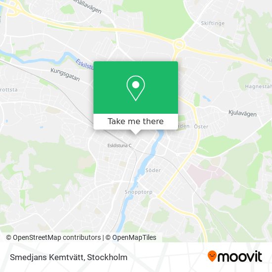 Smedjans Kemtvätt map