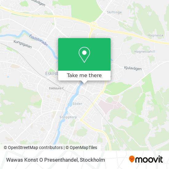 Wawas Konst O Presenthandel map