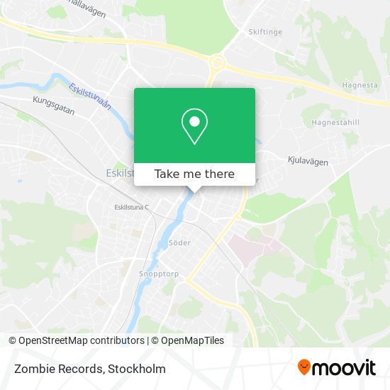 Zombie Records map