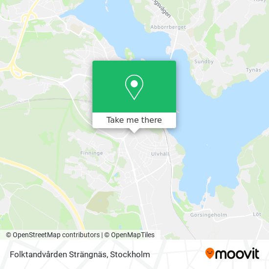 Folktandvården Strängnäs map