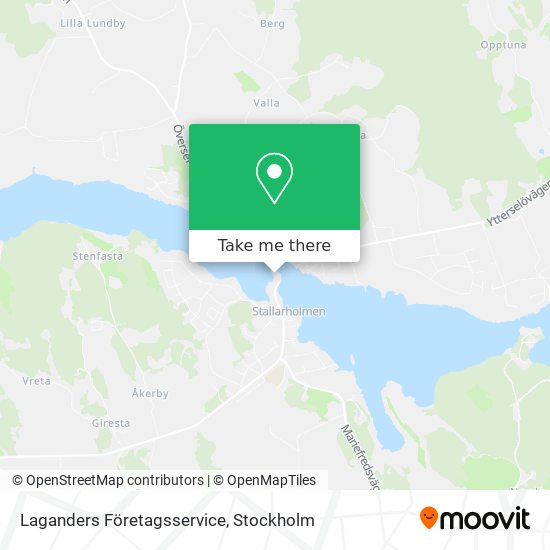 Laganders Företagsservice map