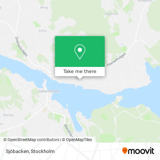 Sjöbacken map