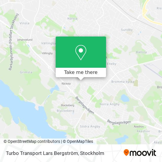 Turbo Transport Lars Bergström map