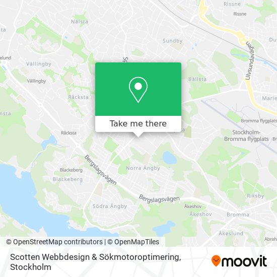 Scotten Webbdesign & Sökmotoroptimering map