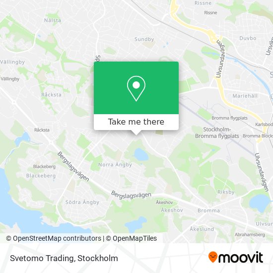 Svetomo Trading map