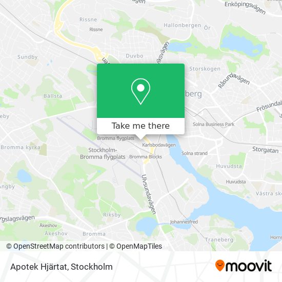 Apotek Hjärtat map