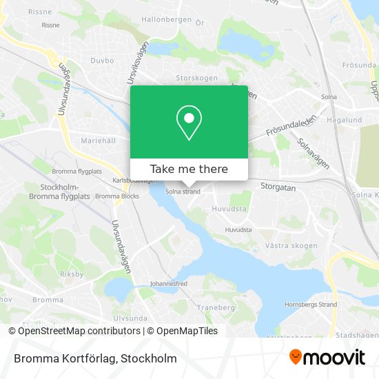 Bromma Kortförlag map