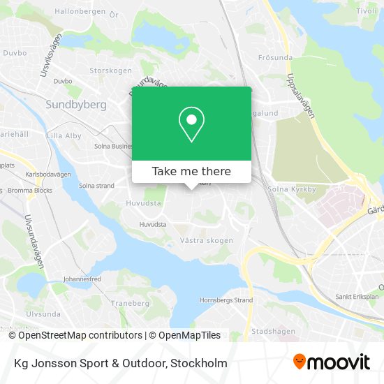 Kg Jonsson Sport & Outdoor map