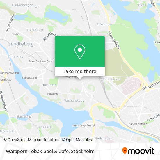 Waraporn Tobak Spel & Cafe map