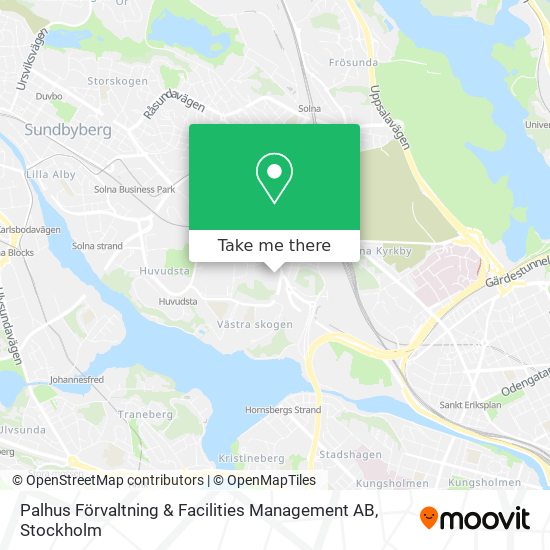 Palhus Förvaltning & Facilities Management AB map