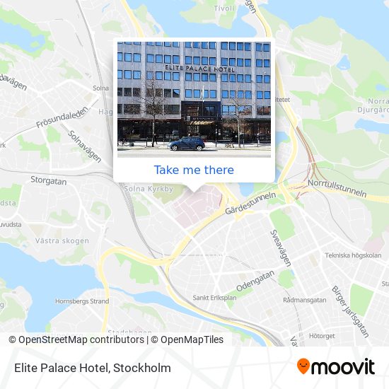 Elite Palace Hotel map