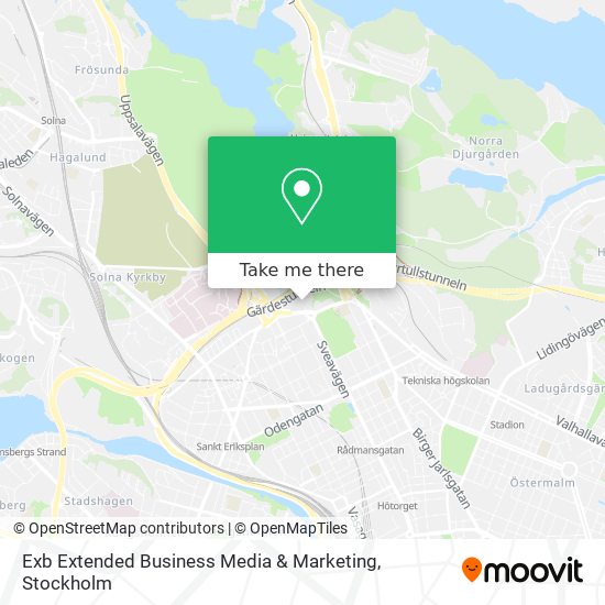 Exb Extended Business Media & Marketing map