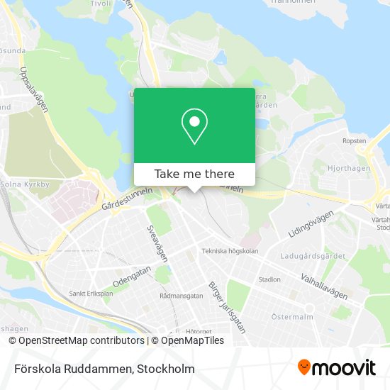 Förskola Ruddammen map