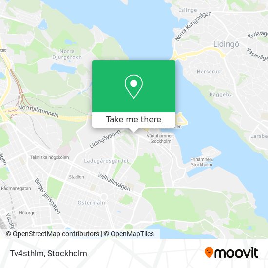 Tv4sthlm map