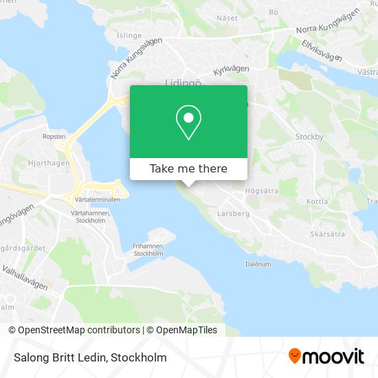 Salong Britt Ledin map