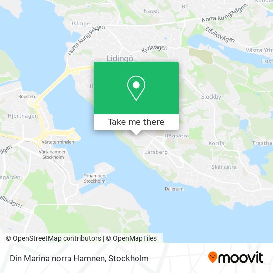 Din Marina norra Hamnen map