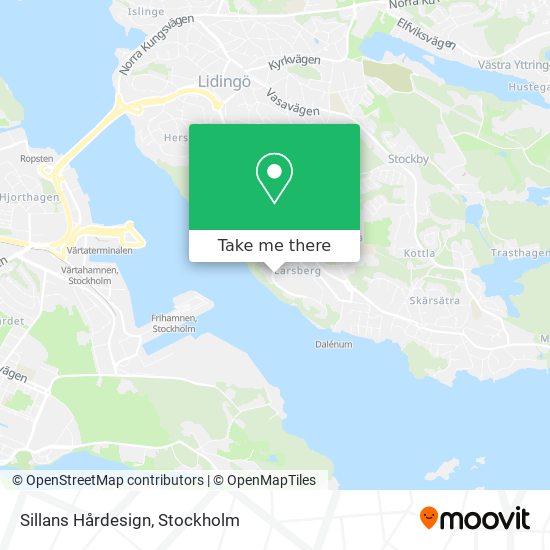 Sillans Hårdesign map