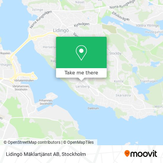 Lidingö Mäklartjänst AB map