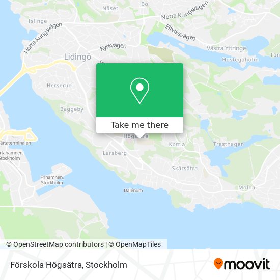 Förskola Högsätra map