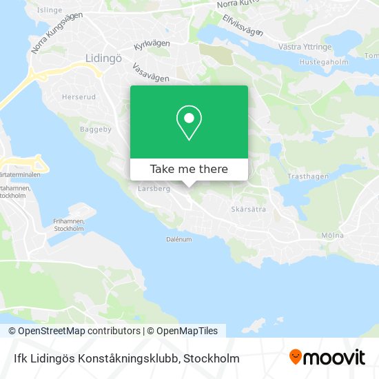 Ifk Lidingös Konståkningsklubb map