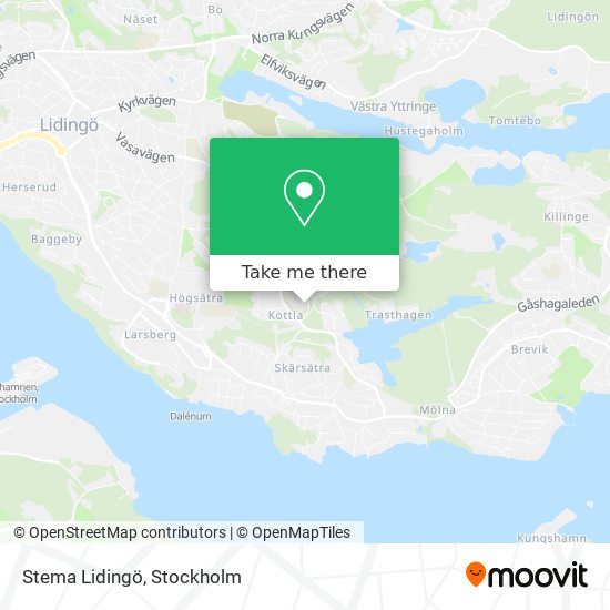 Stema Lidingö map